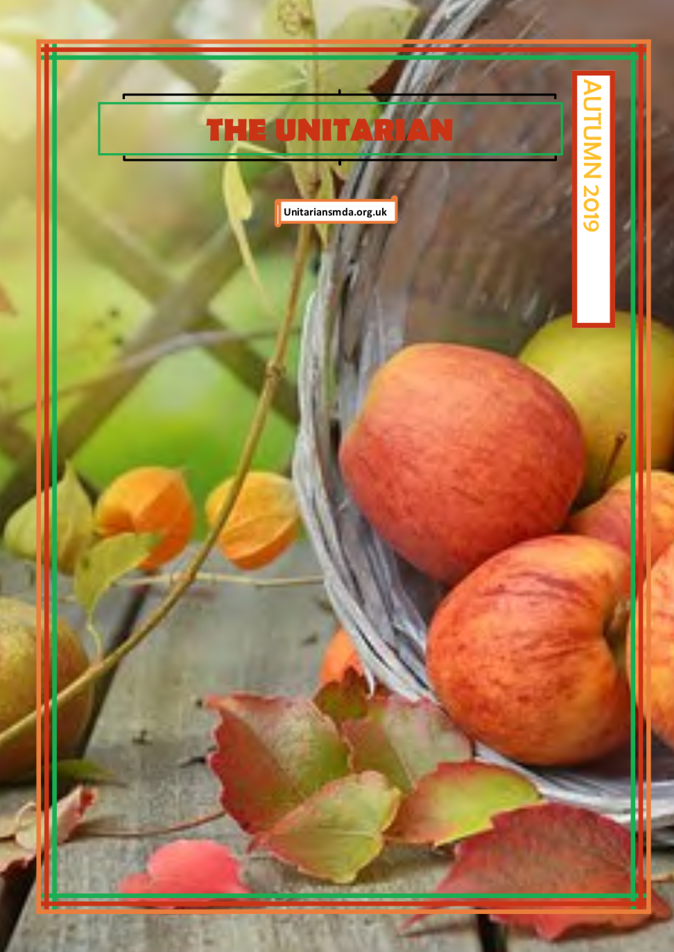 Unitarian Magazine Autumn 19 Cover